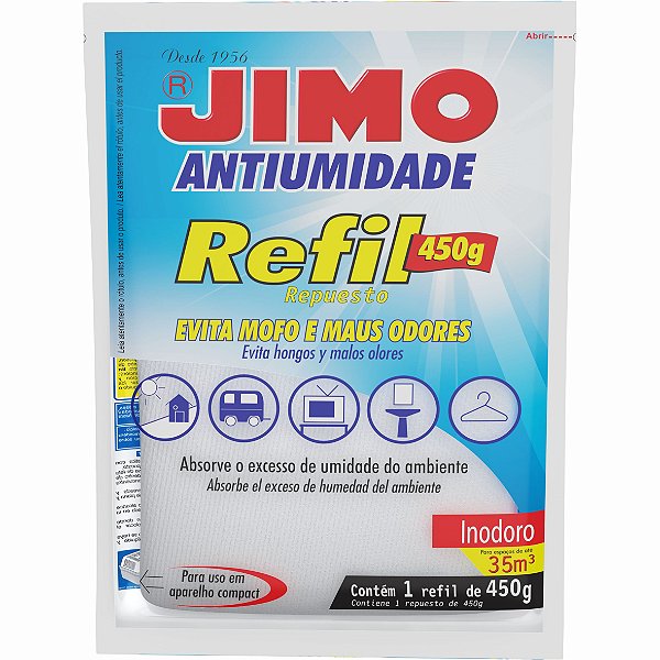 Antiumidade Refil 450g - JIMO