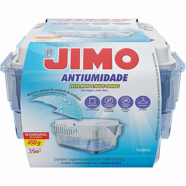 Antiumidade Aparelho+Refil 450g - JIMO