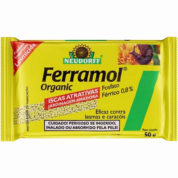 Ferramol Organic Lesmicida 50g - Neudorff