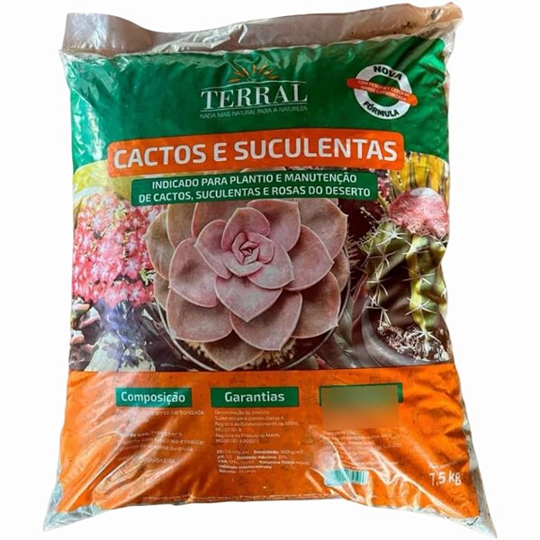 Cactos e Suculentas Tradicional 25L - Terral