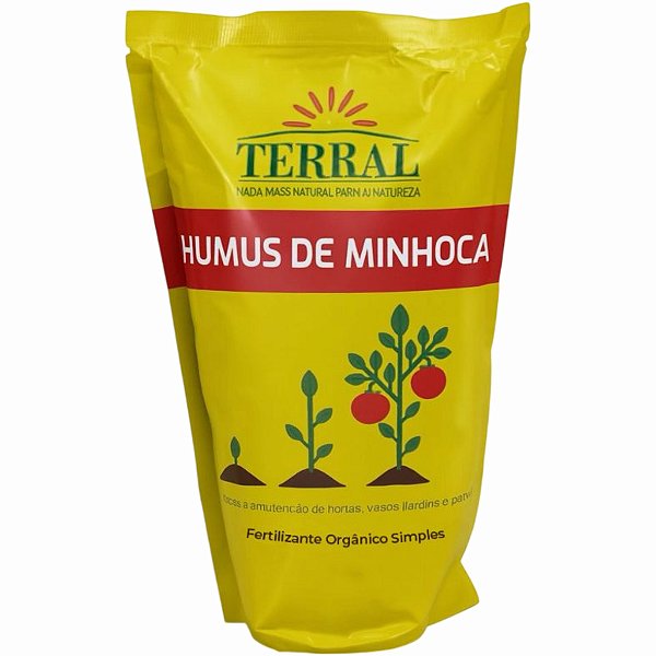 Humus De Minhoca 1,5KG - Terral
