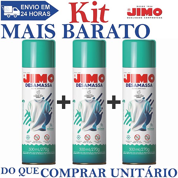 KIT 3 Desamassa Aerossol 300ml/270g - JIMO