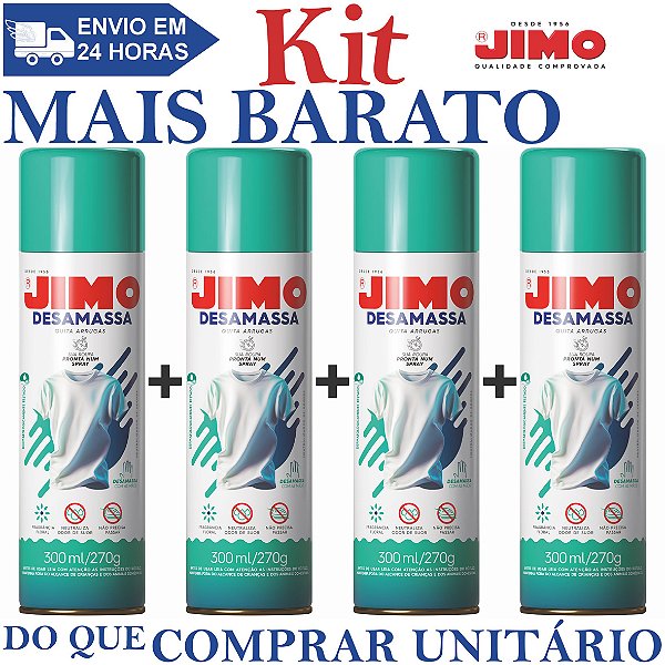 KIT 4 Desamassa Aerossol 300ml/270g - JIMO