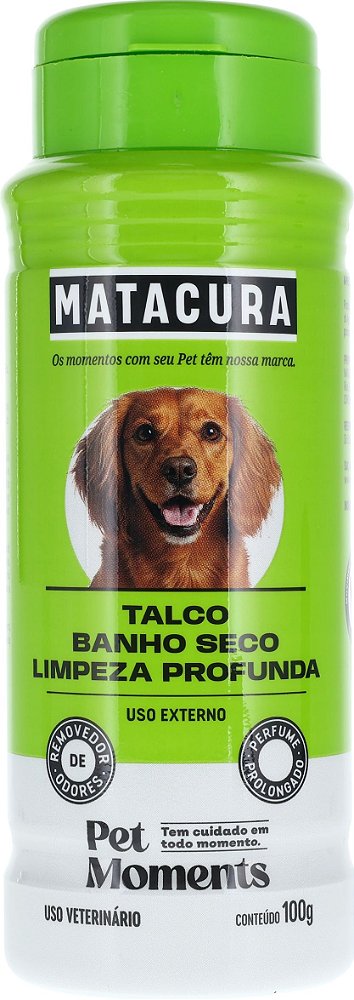 Talco Banho Seco Limpeza Profunda 100g - Matacura