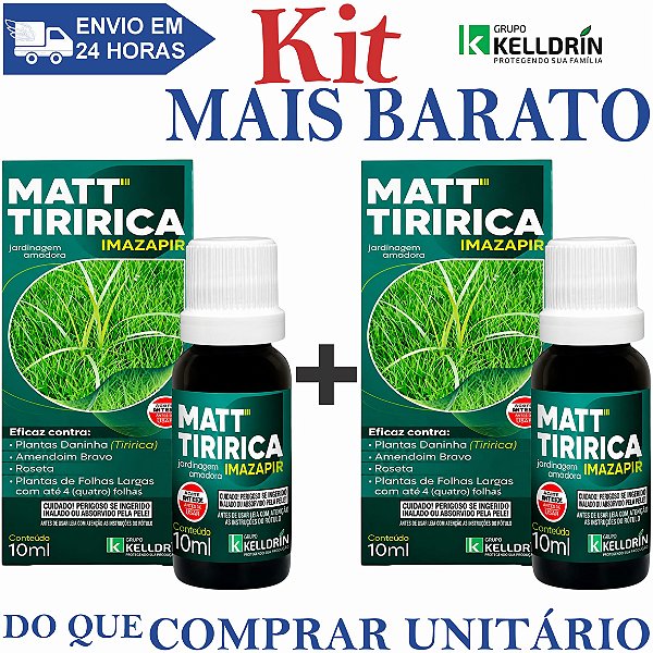 KIT 2 Matt Tiririca 10ml - Kelldrin
