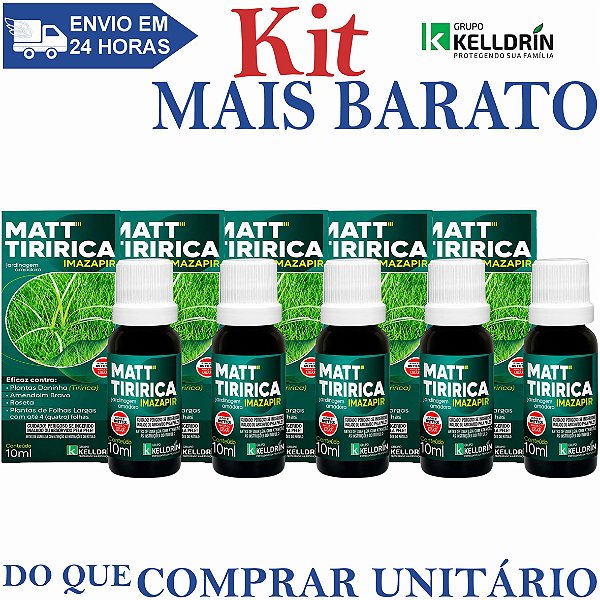 KIT 5 Matt Tiririca 10ml - Kelldrin