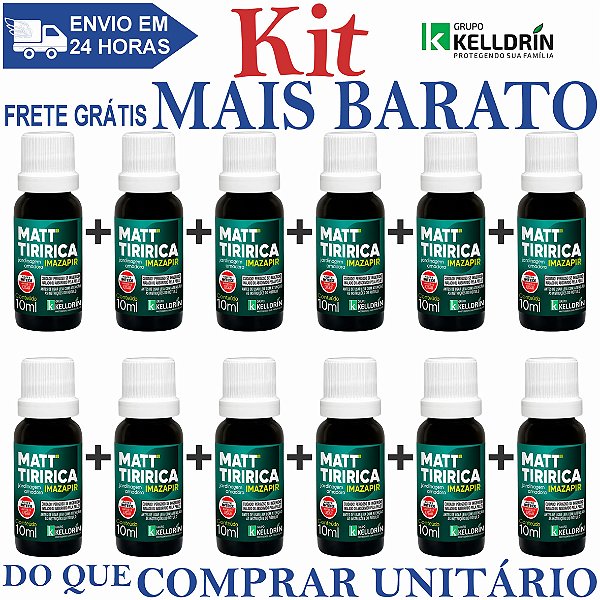 KIT 12 Matt Tiririca 10ml - Kelldrin