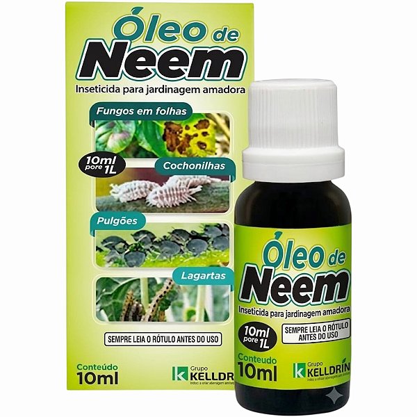 Óleo de Neem 10ml - Kelldrin