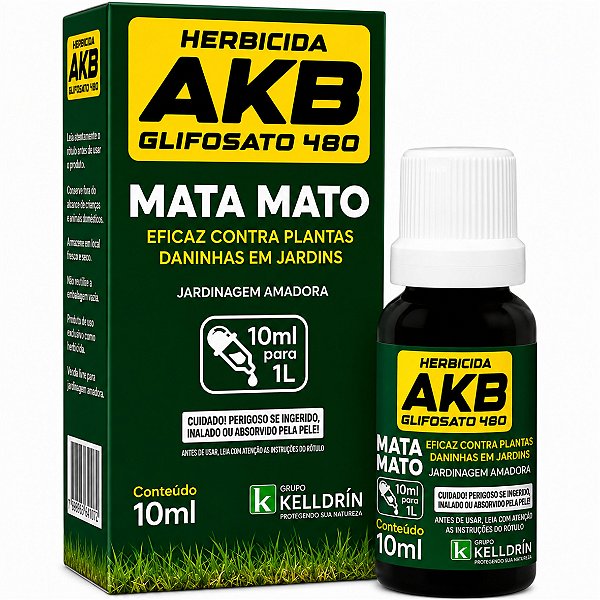 AKB 480 Herbicida Glifosato 10ml - Kelldrin