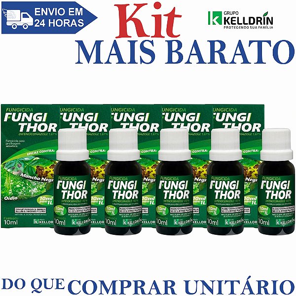 KIT 5 Fungithor 10ml - Kelldrin