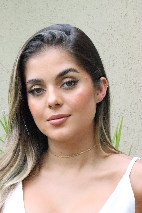 Choker veneziana dupla • folheado a ouro