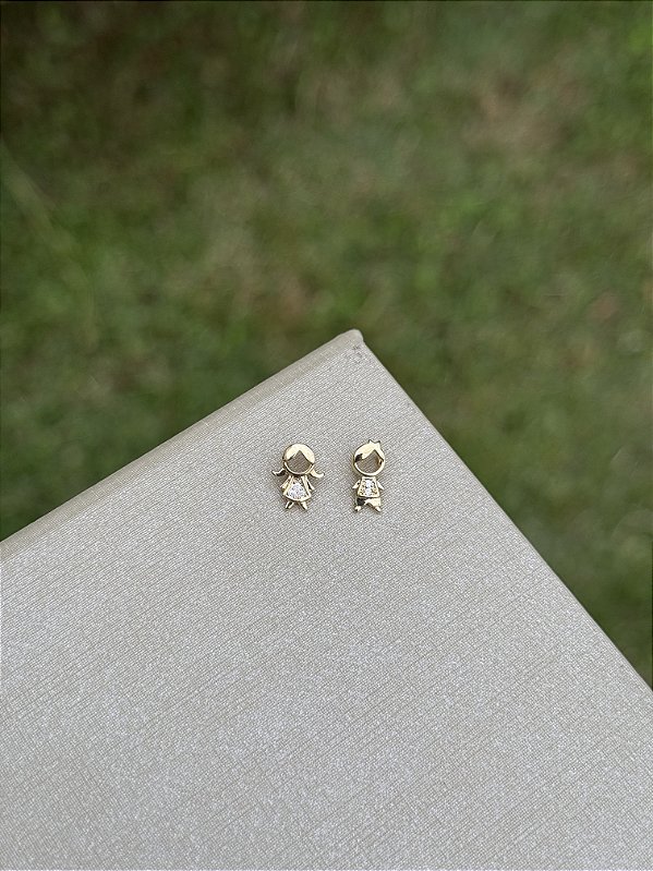 Pingente filhos mini • folheado a ouro