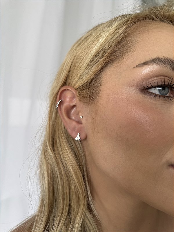 Brinco Santa • folheado a prata