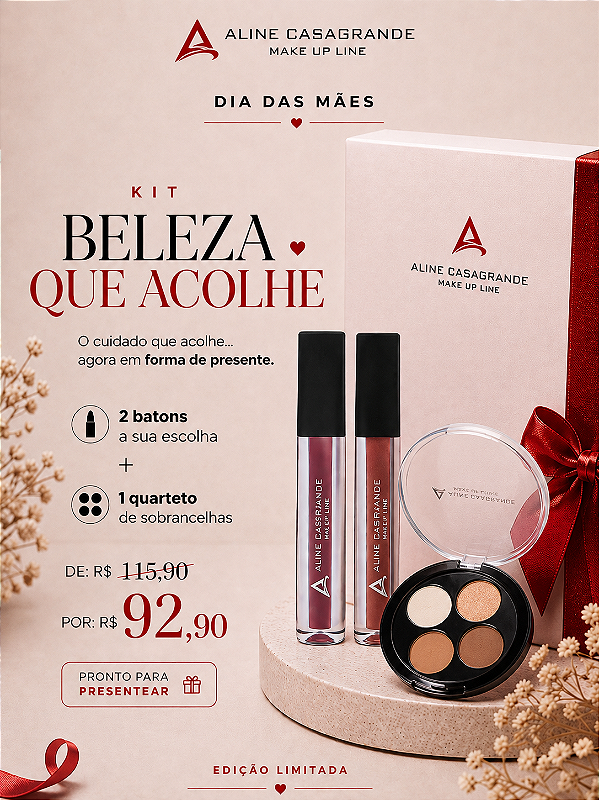 Kit Beleza que Acolhe