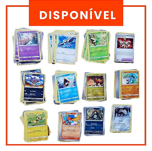 cartas pokemon, lote cartas pokemon, 50 cartinhas pokemon, tcg pokémon -  Personal Game Toys