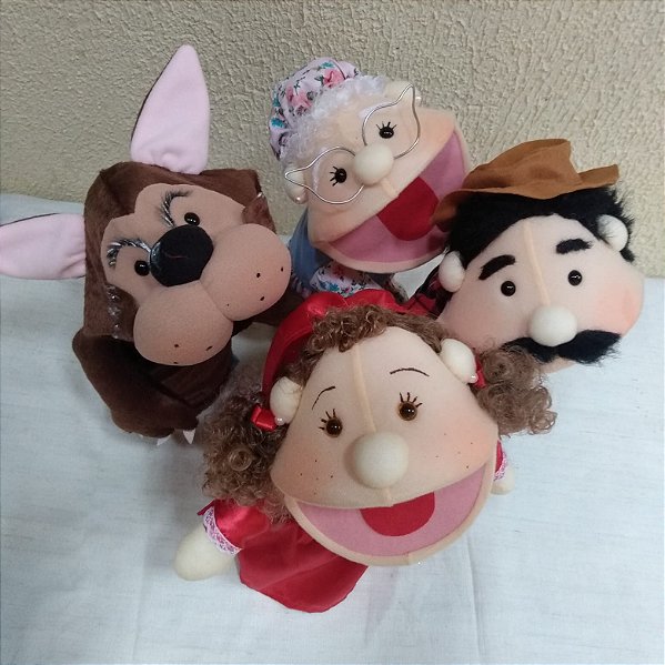 Kit chapeuzinho vermelho