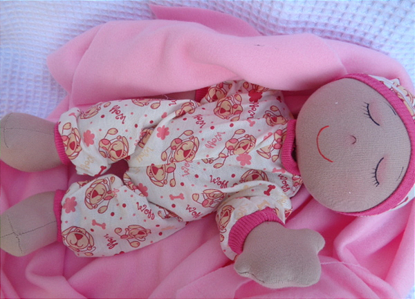 Boneco de pano bebê