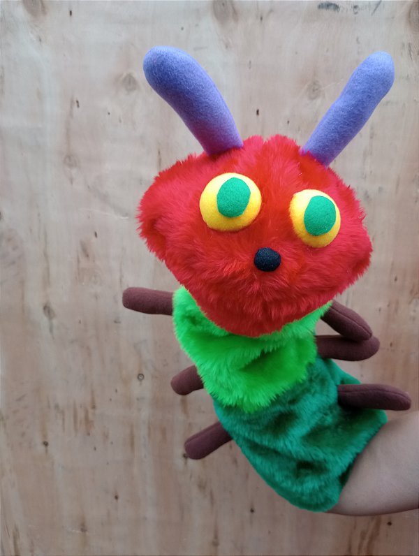 Fantoche lagarta comilona