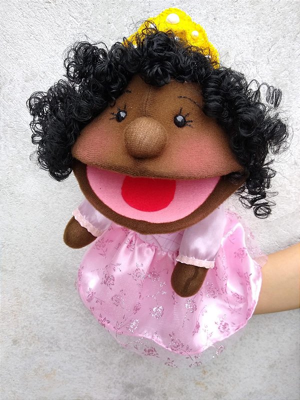 Fantoche princesa negra