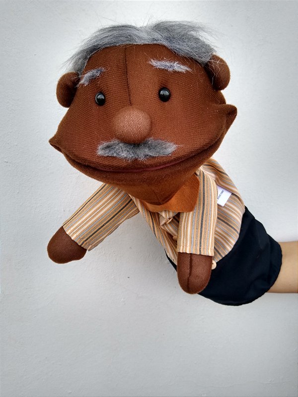 Fantoche vovô negro