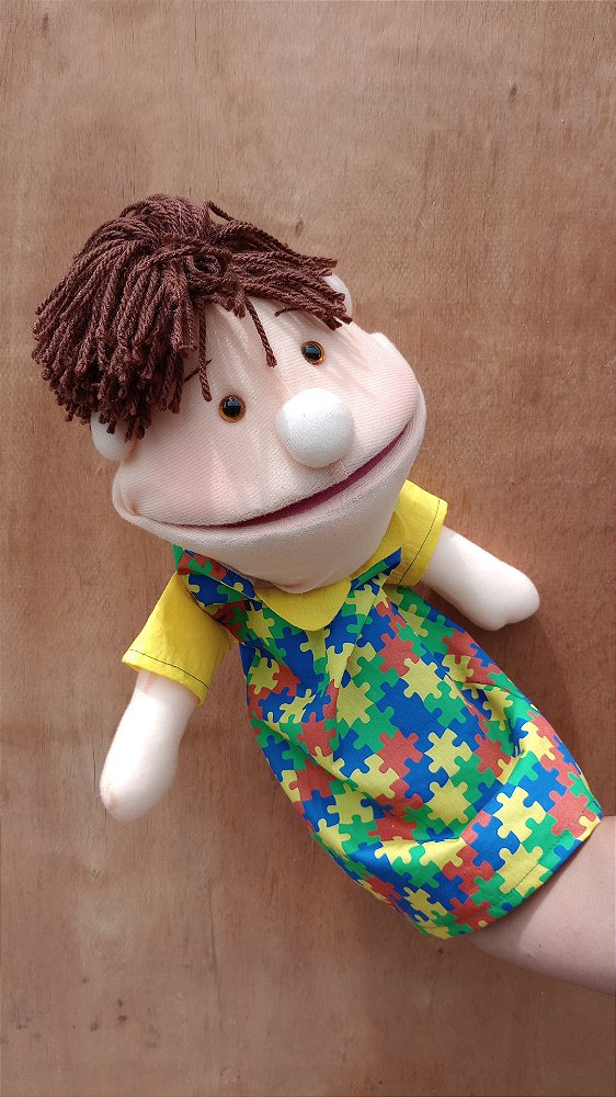 Fantoche Nino Autismo Infantil