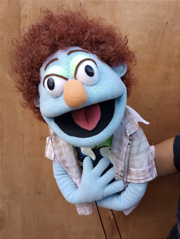 Fantoche estilo puppet em espuma