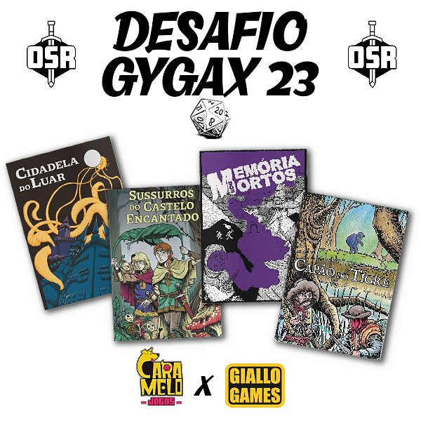 PACOTE PROMOCIONAL - DESAFIO GYGAX 23