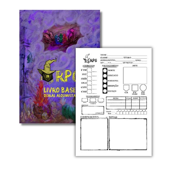 d20age + Bloco de Fichas