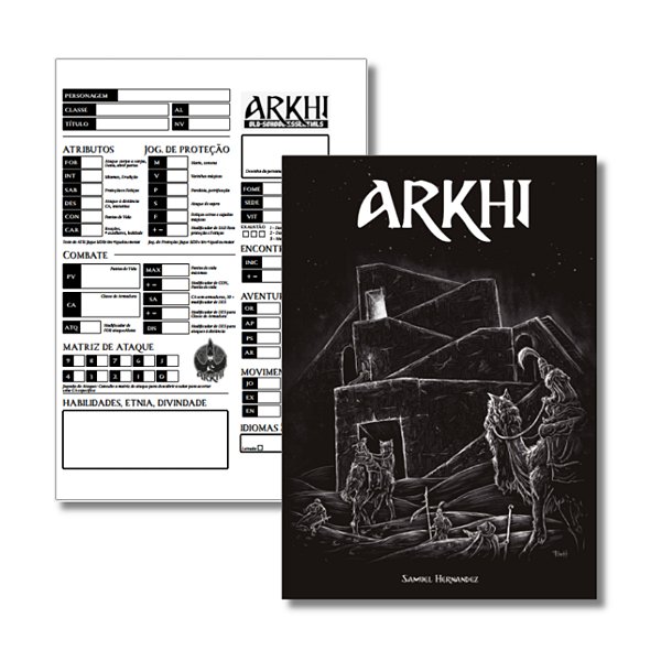 ARKHI + Bloco de Ficha (Físico + Digital)