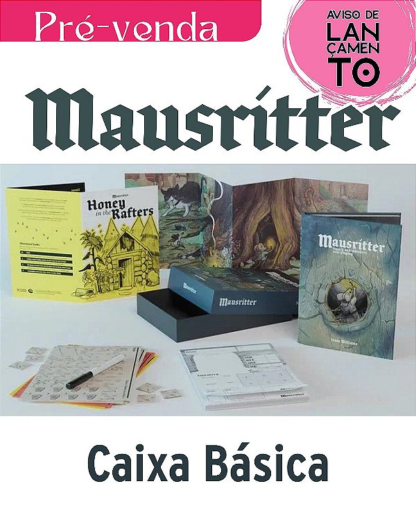 Mausritter Caixa Básica - Pré-venda
