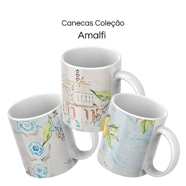 Caneca Personalizada Coleção: Amalfi (Costa Amalfitana)