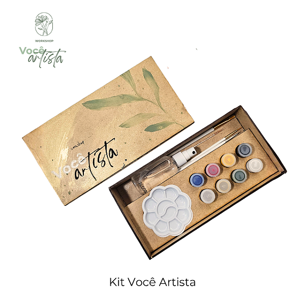 Kit de Pintura Vidro e Porcelana • Você Artista