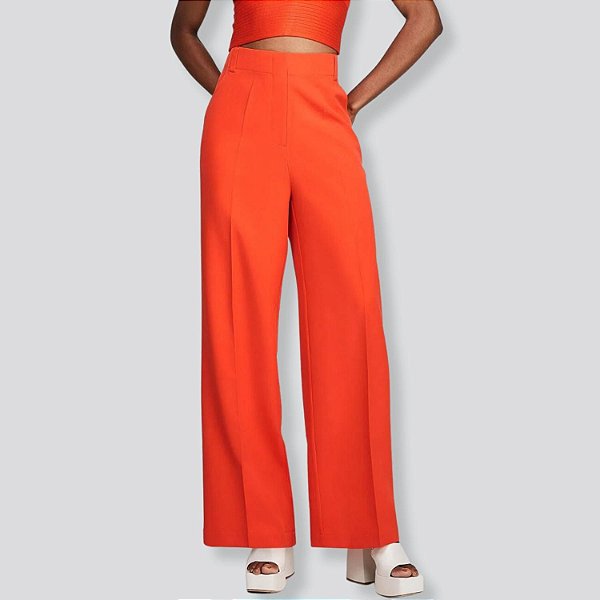 CALÇA DZARM VISCOSE PANTALONA FEMININA