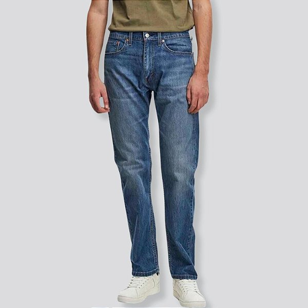 CALÇA LEVIS 505 JEANS BRUTO TRADICIONAL MASCULINA