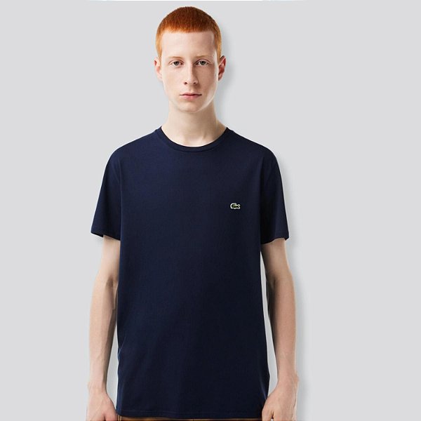 CAMISETA LACOSTE MANGA CURTA COMFORT ALGODÃO UNISEX