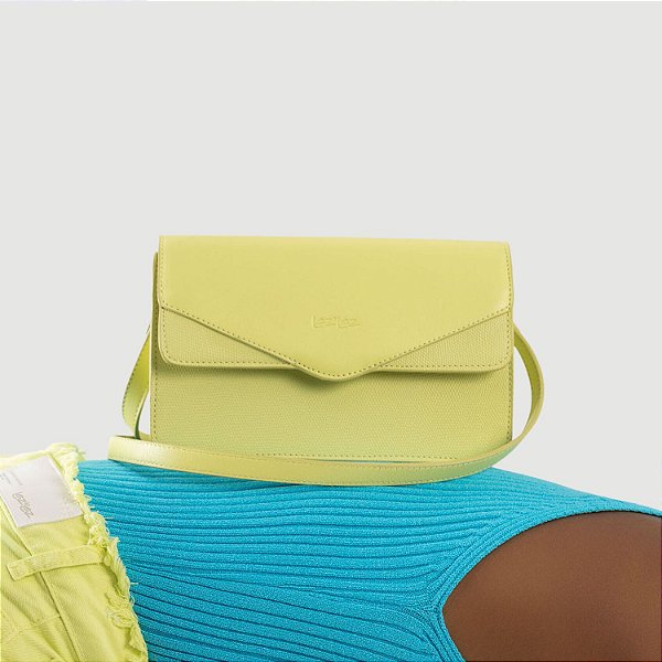 BOLSA LEZ A LEZ COURO SINTÉTICO TRANSVERSAL FEMININA