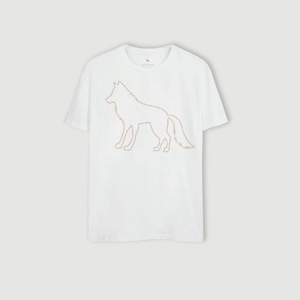 CAMISETA ACOSTAMENTO MANGA CURTA SLIM ALGODÃO MASCULINA