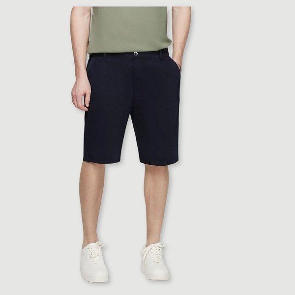 BERMUDA DZARM BRIM ESPORTE FINO SLIM MASCULINA