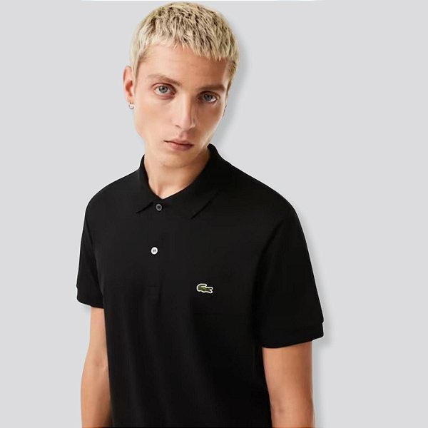 POLO LACOSTE MANGA CURTA COMFORT ALGODÃO PIMA UNISEX