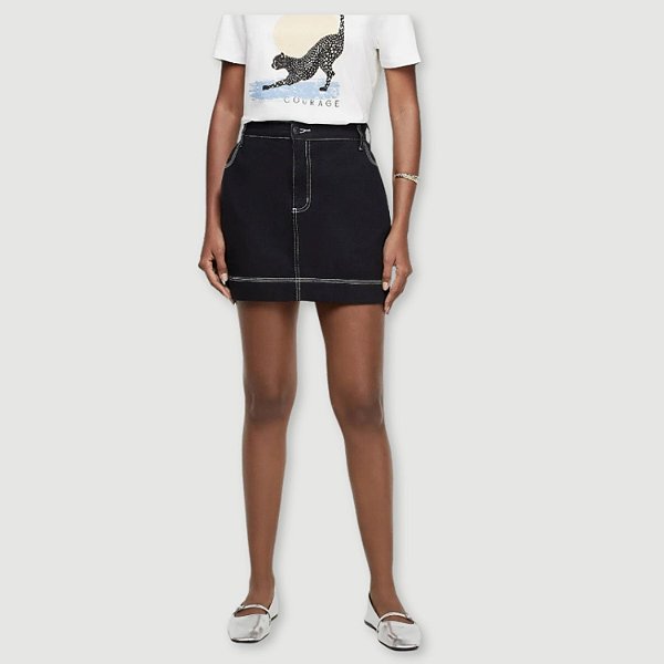 SAIA DZARM JEANS BRUTO MINI