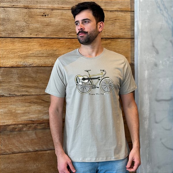 CAMISETA DESERT MC COMFORT ALGODÃO ESTAMPADA MASCULINA