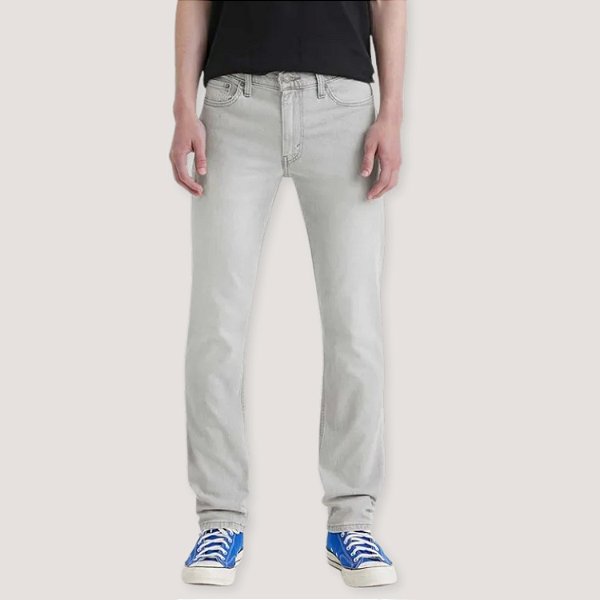 CALÇA LEVIS 511 JEANS CLARO COM ELASTANO MASCULINA