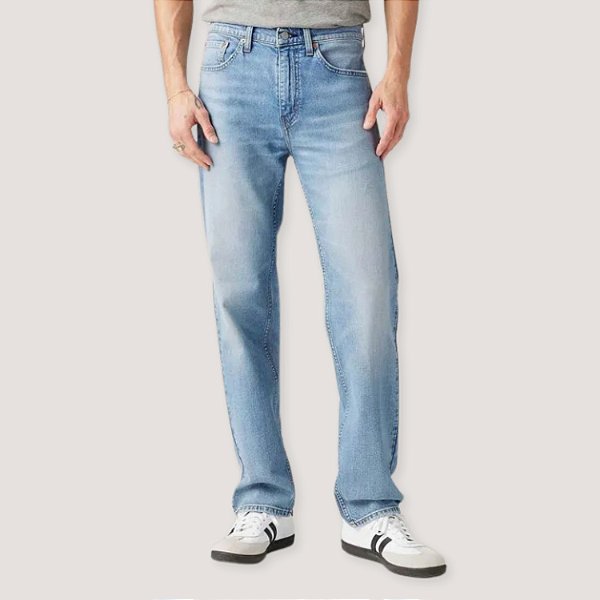 CALÇA LEVIS 505 JEANS CLAOR COM ELASTANO MASCULINA
