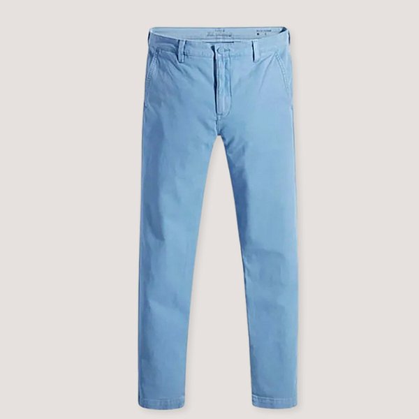 CALÇA LEVIS CHINO BRIM E ELASTANO AZUL MASCULINA