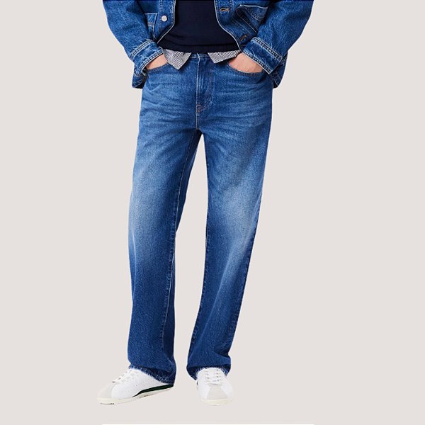 CALÇA LACOSTE JEANS BRUTO COMFORT MASCULINA
