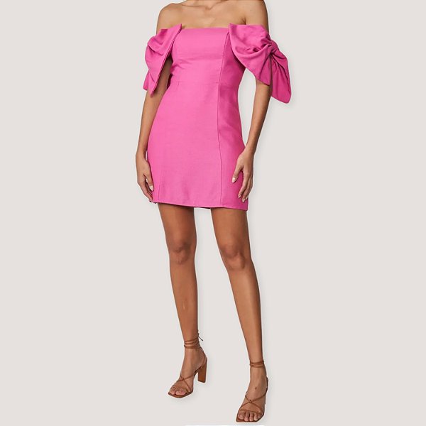 VESTIDO COLCCI REGATA VISCOSE ROSA FEMININO  43425-P