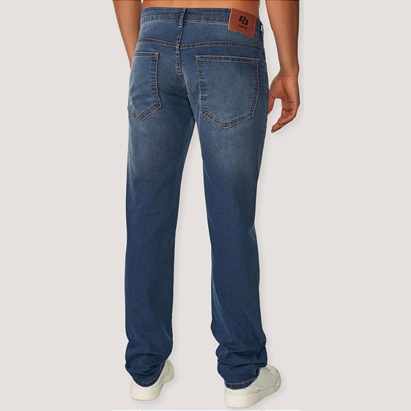 CALÇA COLCCI JEANS ESCURO E ELASTANO MASCULINA 43248-P