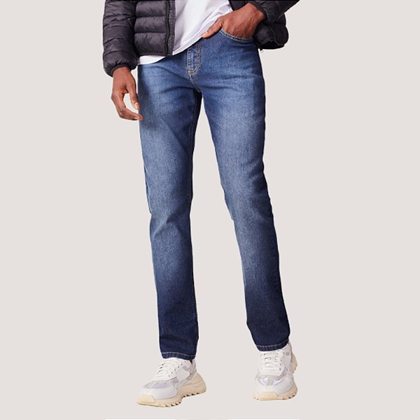CALÇA RESERVA JEANS COM ELASTANO SLIM MASCULINA