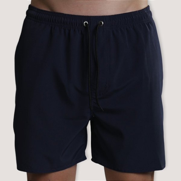SHORT FITNESS DESERT POLIESTER ELASTANO AZUL MARINHO MASCULINO