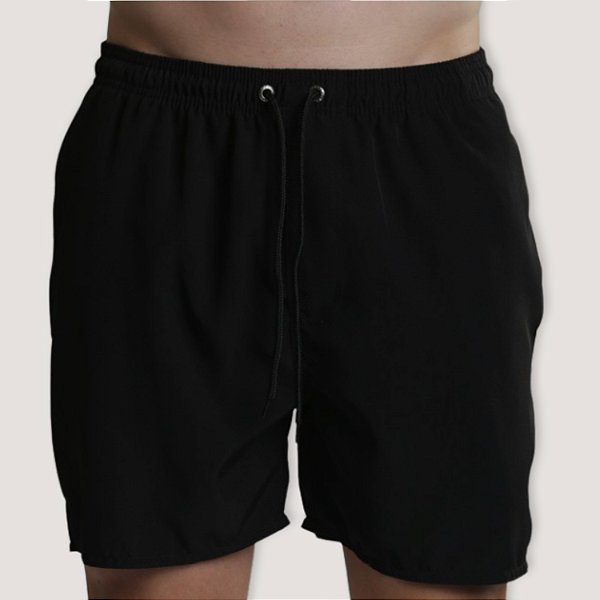 SHORT FITNESS DESERT POLIESTER  ELASTANO PRETO MASCULINO